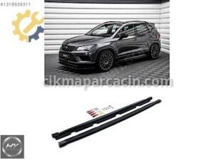 CUPRA Ateca 2018-2024 Marşpiyel Eki Lip Splitter Piano Black