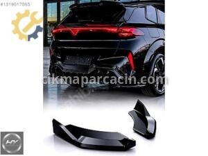 CUPRA Terramar 2025+ Arka Tampon Yan Flap Seti Piano Black