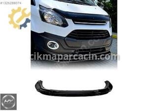 Ford Transit Custom 2012-2018 Ön Tampon Alt Eki Lip Piano Black