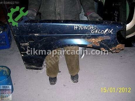 Hyundai Galloper Sağ Ön Çamurluk çıkma parça