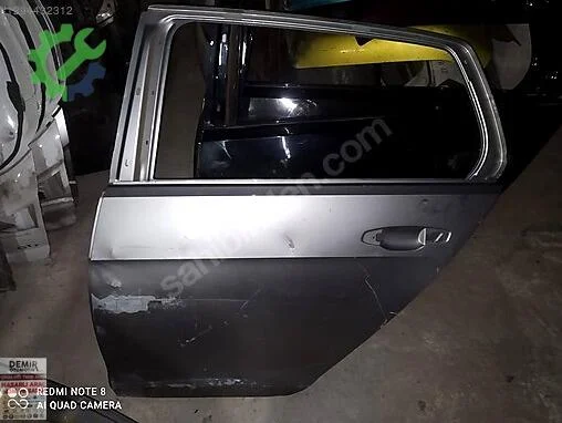 Volkswagen Golf Sol Arka Kapı çıkma parça