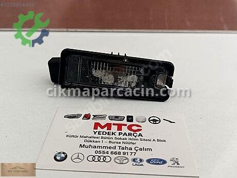 Volkswagen Golf Plaka Lambası çıkma parça