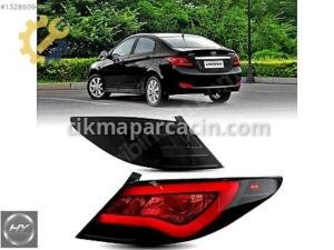 Hyundai Accent RB Sedan 2011-2017 LED Stop Lambası Takımı Füme