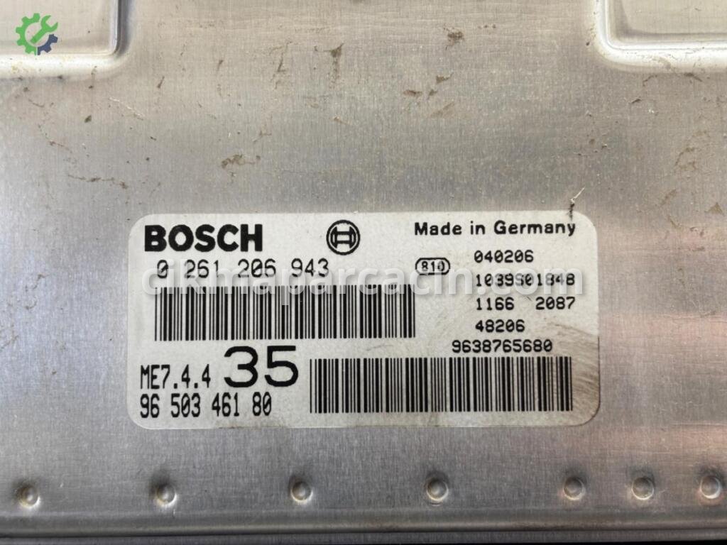 Peugeot 206 Motor Beyni Çıkma Parça Erzurum