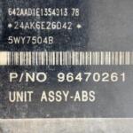 96470261-96470254 CHEVROLET KALOS-AVEO Çıkma ABS BEYNİ