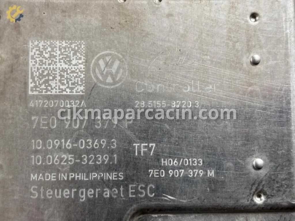 Volkswagen Caddy ABS Beyni 7E0907379P-7E0614517M çıkma parça