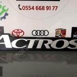 MERCEDES ACTROS AMBLEM YAZI ORJİNAL