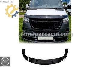 MERCEDES Sprinter W907 2018+ Ön Tampon Alt Eki Lip Piano Black