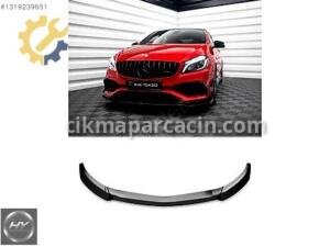 Mercedes A Serisi AMG-Line Ön Tampon Alt Eki Lip W176 2015-2018