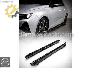 OPEL Astra L 2020+ Uyumlu Marşpiyel Eki Lip Piano Black