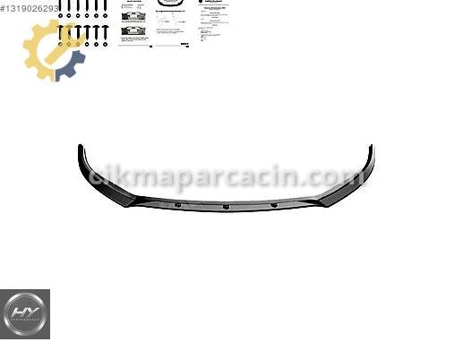 Opel Corsa Tampon Spoyleri çıkma parça