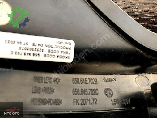 Skoda Kamiq Tampon Reflektörü çıkma parça