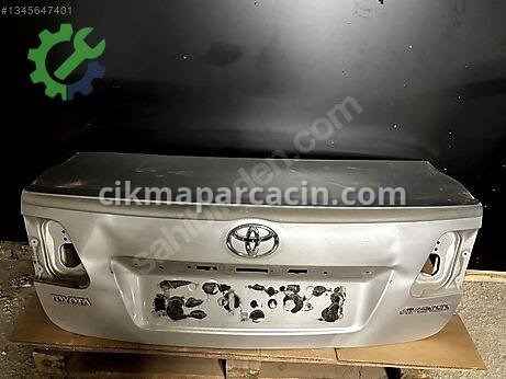Toyota Corolla Bagaj Kapağı çıkma parça