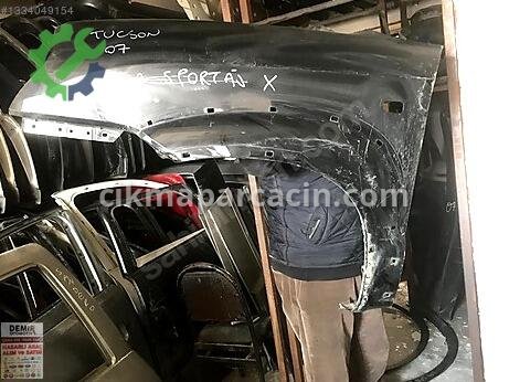 Hyundai Tucson Sol Ön Çamurluk çıkma parça
