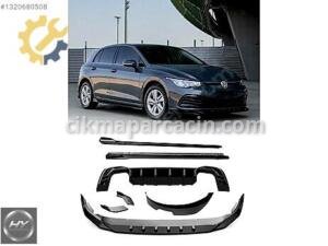 VOLKSWAGEN Golf 8 Standart 2019-2024 Body Kit Lip Piano Black