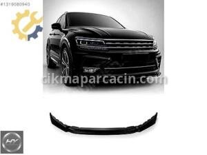 VOLKSWAGEN Tiguan 15-20 R Line Ön Tampon Alt Eki Lip Piano Black