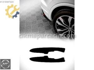VOLKSWAGEN Touareg 2018+ Arka Tampon Yan Flap Seti Piano Black