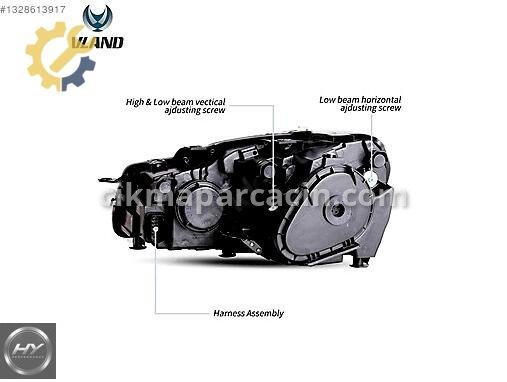 Volkswagen Golf Ön Far çıkma parça