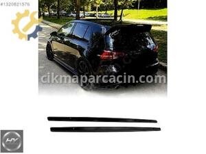 VW Golf 7 GTI 2013-2016 Yan Marşpiyel Eki Lip Piano Black