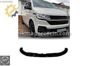 VW Transporter T6.1 2019-2024 Ön Tampon Alt Eki Lip Piano Black