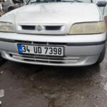 fiat palio ön tampon orjinal cikma gri renk temiz