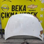 OPEL CORSA D KAPUT BEYAZ ÇIKMA ORJİNAL YEDEK PARÇA
