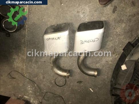 Porsche Cayenne Egzoz Ucu çıkma parça