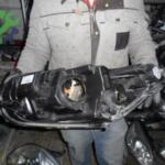 COURIER 2 ADET SAĞ FAR FORD ÇIKMA PARÇA (Farın içi siyah)