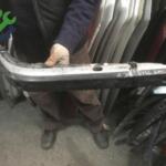 E38 NİKELAJLI SAĞ SOL ÖN TAMPON ÇITASI BMW ORJİNAL ÇIKMA