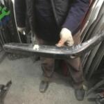 E38 NİKELAJLI SAĞ SOL ÖN TAMPON ÇITASI BMW ORJİNAL ÇIKMA