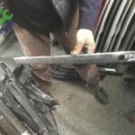 E39 SOL ARKA NİKELAJLI TAMPON ÇITASI BMW ORJİNAL ÇIKMA PARÇA
