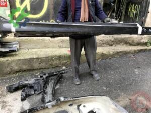 F10 SAĞ SOL MARŞBİYEL KAPLAMASI BMW ORJİNAL ÇIKMA PARÇA
