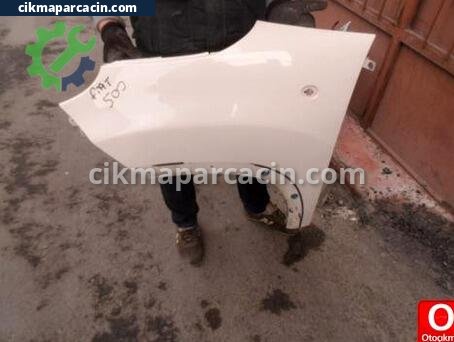 Fiat 500 Sol Ön Çamurluk çıkma parça