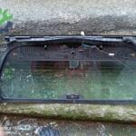 FORTWO BAGAJ CAMI VE SPOYLERİ SMART ORJİNAL ÇIKMA PARÇA