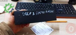 GOLF 3 RADYO KAPAĞI VOLKSWAGEN ORJİNAL ÇIKMA PARÇA