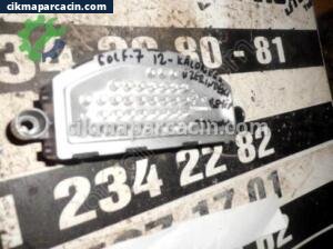 GOLF7 2012 KALORİFER KUTUSU ÜZERİNDEKİ BEYİN VALEO 5Q0907521A