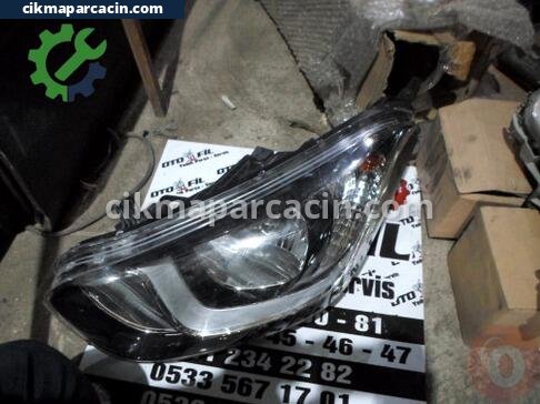 Hyundai i20 Sol Ön Far çıkma parça