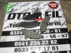 ISUZU DMAX 2003 2007 (8-97368-251-0) ÖN BALATA SIFIR FUSON TOKO