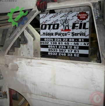 Fiat Tempra Sağ Arka Kapı çıkma parça
