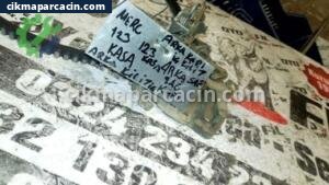 MERCEDES 123 KASA ARKA SAĞ KAPI İÇ KİLİT