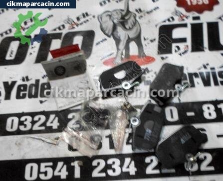 Temsa Safir Disk Fren Balatası çıkma parça
