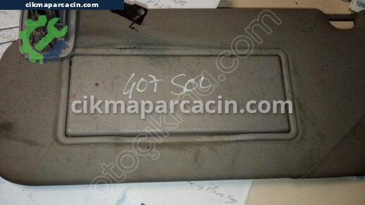 Peugeot 407 Güneşlik çıkma parça