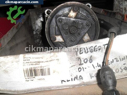 Peugeot 206 Klima Kompresörü çıkma parça