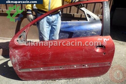 Peugeot 206 Sol Ön Kapı çıkma parça