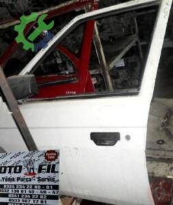 SKODA PİKAP 1993 1.3 ESKİ MODEL ÖN SOL BEYAZ KAPI