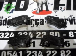 SSANGYONG ACTION KİA PİCANTO (AA0602) ARKA BALATA BRAXIS SIFIR
