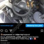 2024 Toyota Avensis Diğer Çıkma Parça Konya