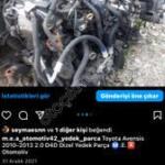 2024 Toyota Avensis Diğer Çıkma Parça Konya