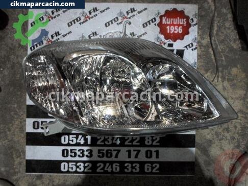 Toyota Corolla Sağ Ön Far çıkma parça