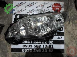 TOYOTA COROLLA 2010-2012  SOL FAR SIFIR